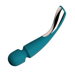   LELO Smart Wand 2 - medium - rechargeable massaging vibrator (turquoise)
