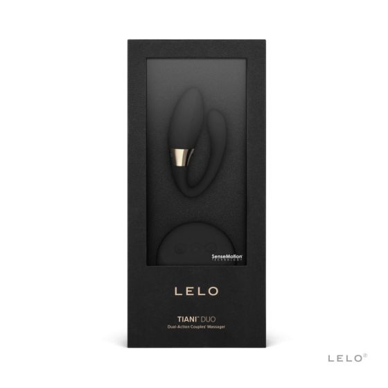 LELO Tiani Duo - silicone vibrator (black)