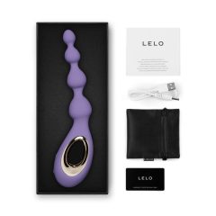   LELO Soraya Beads - rechargeable, waterproof anal vibrator (purple)