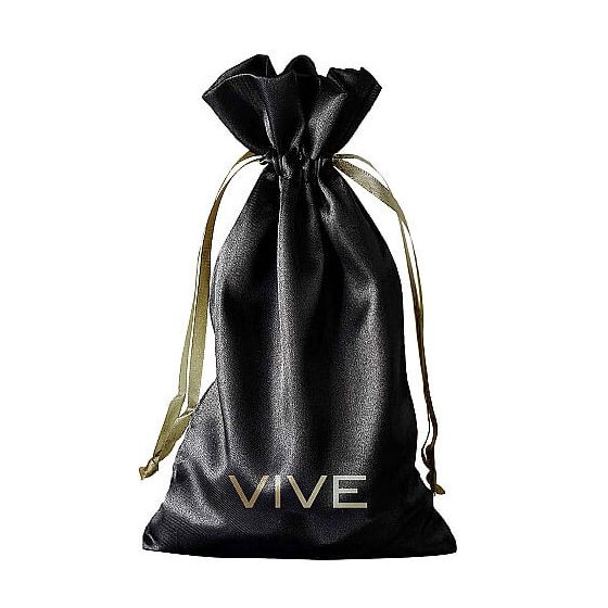 Vive - satin sex toy bag (black)