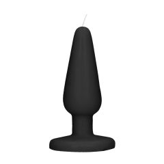 Scandalous - candle - anal plug - black (50g)