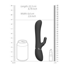   Vive Chou - Battery-operated, waterproof vibrator with interchangeable heads (black)