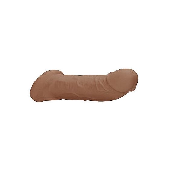 RealRock Penis Sleeve 9 - penis sheath (21,5cm) - dark natural