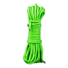 Ouch! - luminous bondage rope - 5m (green)