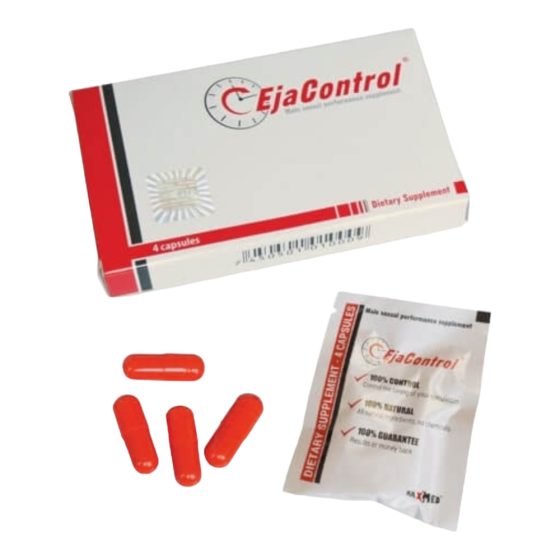 EjaControl - delayed release capsules for men (4pcs)