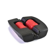 Orctan - Rechargeable penis massager (black-red)