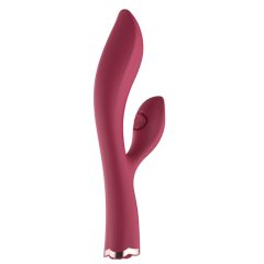   Raytech Rose - Rechargeable, waterproof vibrator with horn (red)