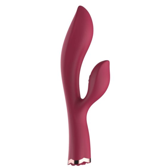 Raytech Rose - Rechargeable, waterproof vibrator with horn (red)