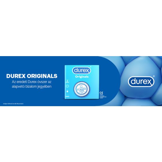 Durex Originals Classic - condom (3pcs)