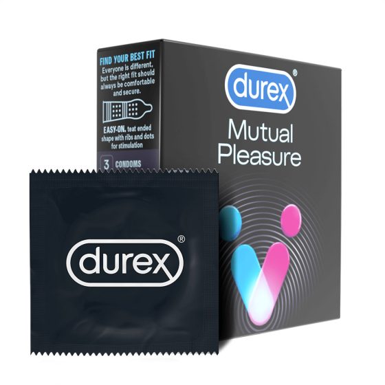 Durex Mutual Pleasure - condom (3db)