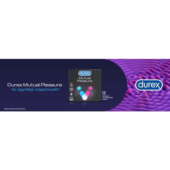 Durex Mutual Pleasure - condom (3db)