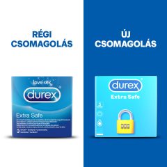 Durex extra safe - safe condom (3db)