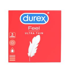 Durex Feel Ultra Thin - ultra life-like condom (3pcs)