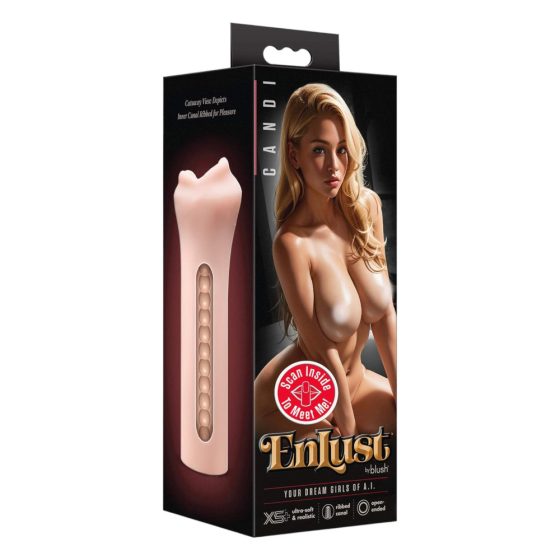 Enlust Candi - artificial lips with pictures MI (natural)