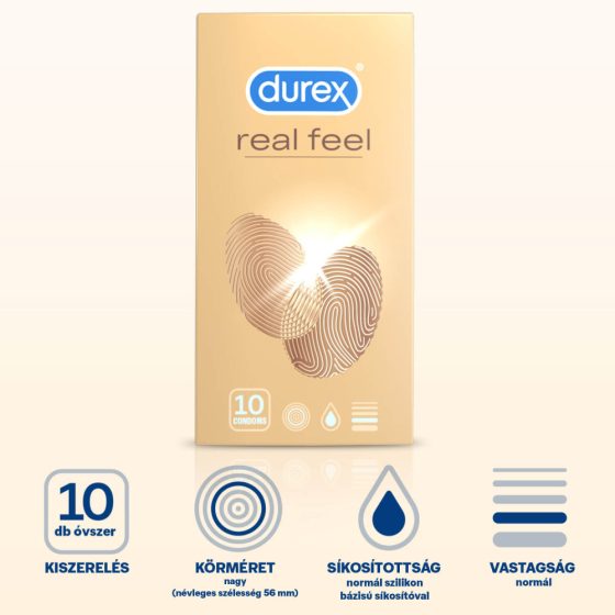 Durex Real Feel - latex-free condom (10pcs)