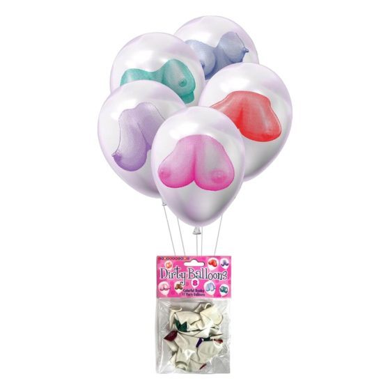Dirty Balloons - boob balloon (8pcs)