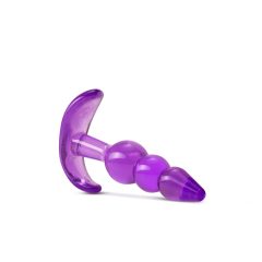 B Yours - spherical anal dildo (purple)