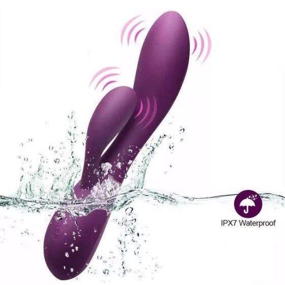 Engily Ross Bacall 2.0 - Rechargeable G-spot Vibrator with Paddles (purple)