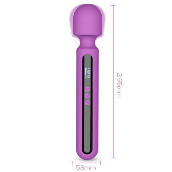 Engily Ross Aura - rechargeable digital massager vibrator (purple)