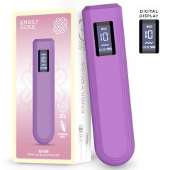   Engily Ross Whim - rechargeable digital rod vibrator (purple)