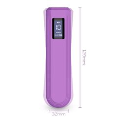   Engily Ross Whim - rechargeable digital rod vibrator (purple)