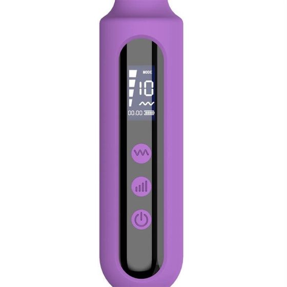 Engily Ross Whisper - rechargeable digital massager vibrator (purple)