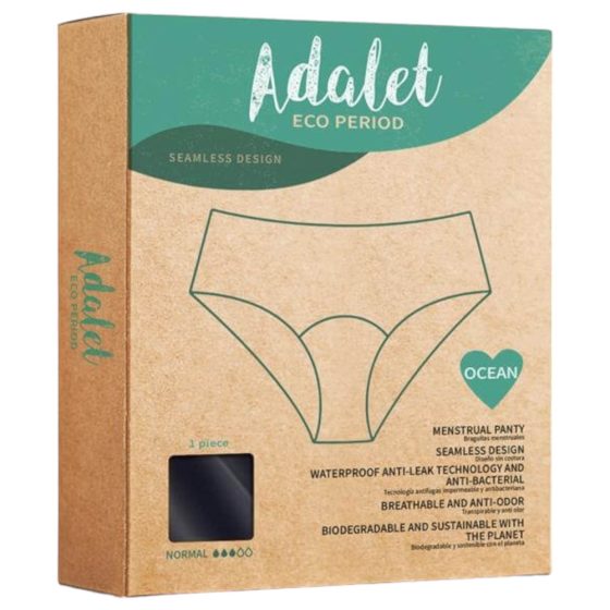 Adalet Ocean Normal - menstrual panties (black) - M
