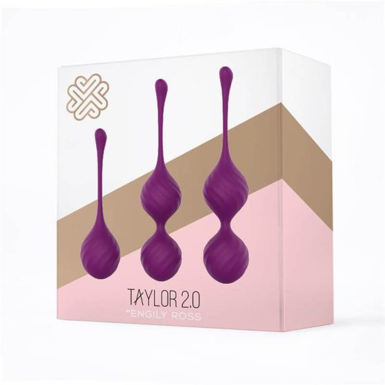 Engily Ross Taylor 2.0 - 3 piece geisha ball set (purple)