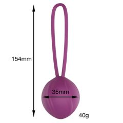 Engily Ross Leigh - silicone geisha ball (purple)