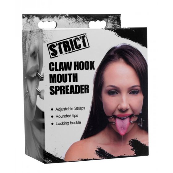 Strict - mouth tightening hook (black-silver)