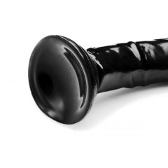 Hosed Realistic Anal Snake 19 - clamp-on anal dildo (black)