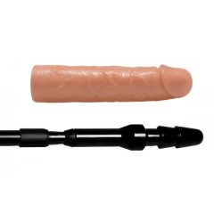   Master Series Dick Stick - telescopic stick with dildo (black-natural)