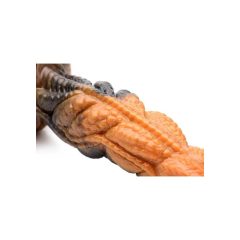   Creature Cocks Ravager - textured silicone dildo - 20cm (orange)