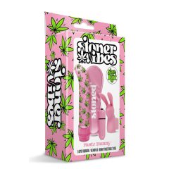 Stoner Budz Bunny - G-spot vibrator set (4 pieces) - pink