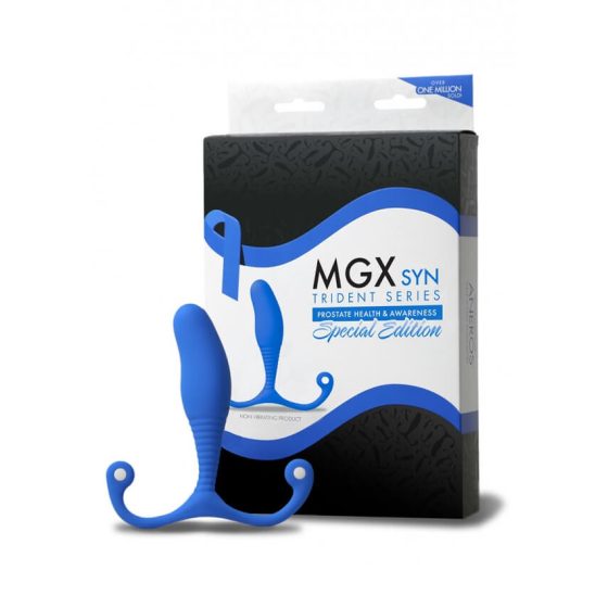 Aneros MGX Syn Trident - prostate dildo (blue) -