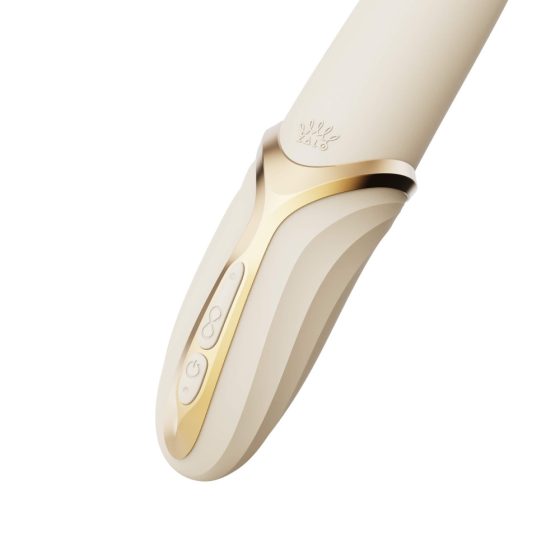 Zalo Eve - Rechargeable luxury vibrator with heater (white)