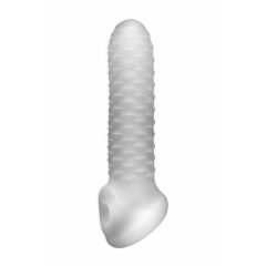 Fat Boy Checker Box - Penis Sheath (17cm) - Milk White