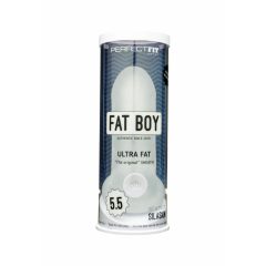   Fat Boy Original Ultra Fat - penis sheath (15cm) - milk white