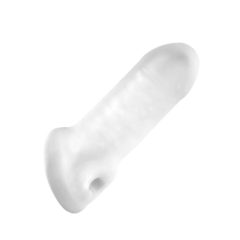   Fat Boy Original Ultra Fat - penis sheath (15cm) - milk white