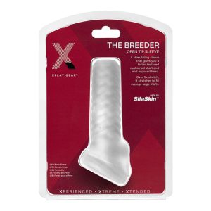 Perfect Fit Breeder - open penis sheath (milk white)