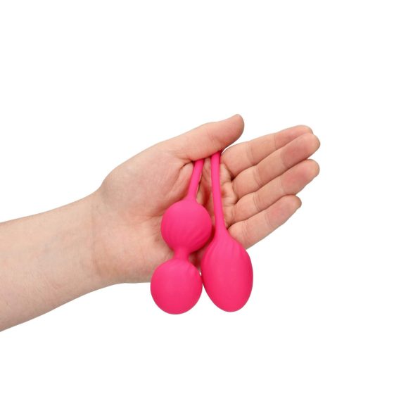 Loveline - weighted gecko ball set - 2 pieces (pink)