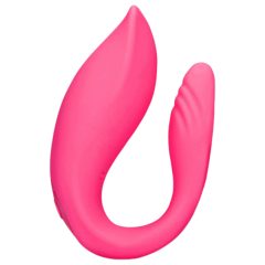 Loveline - rechargeable radio-controlled vibrator (pink)