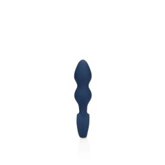 Loveline - anal dildo with grip ring - small (blue)
