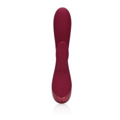 Loveline - cordless vibrator with spike (burgundy)