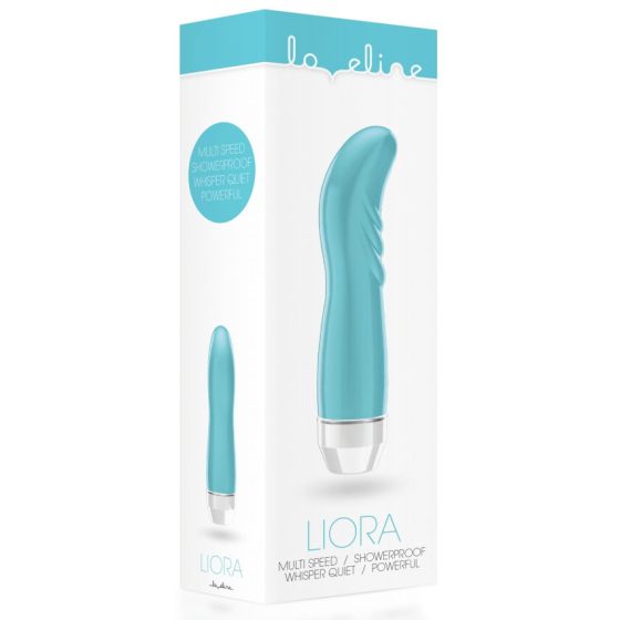 Shots Liora - G-spot vibrator with spring (turquoise)
