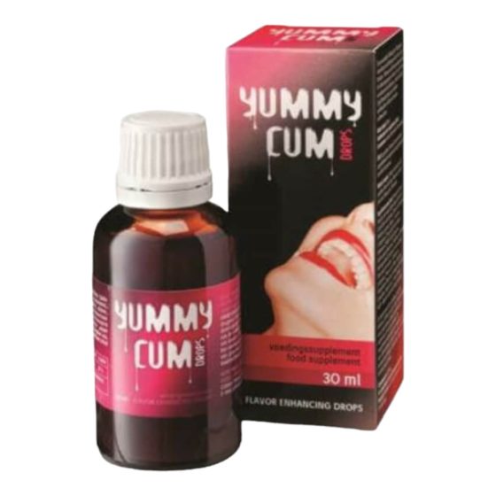 Yummy Cum Drops - dietary supplement drops for men (30ml)