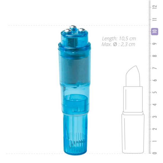 Easytoys Pocket Rocket - vibrator set - blue (5 pieces)