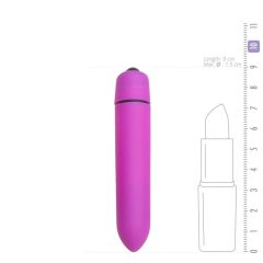 Easytoys Bullet - waterproof rod vibrator (purple)