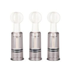 Easytoys - nipple and clitoral suction set (3pcs)