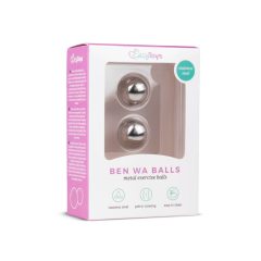 Easytoys Ben Wa - steel geyser balls - silver (19mm)